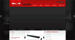 Desktop Screenshot of octinc.com.tw